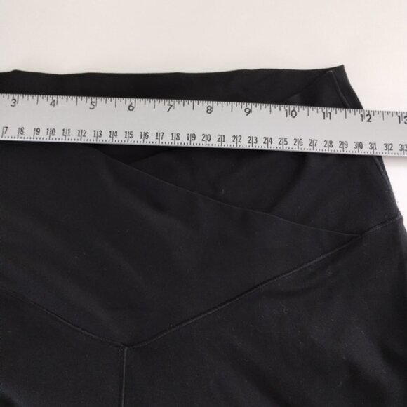 OFFLINE By Aerie Real Me High Waisted Crossover Flare Legging Black Large - Picture 5 of 10